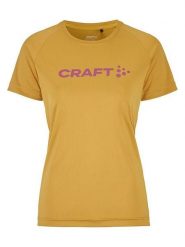 Craft Koszulka sportowa "Core Essence" w kolorze żółtym rozmiar: S. Żółte t-shirty sportowe Craft, s, bez wzorów, bez ramiączek, outdoorowe. Za 43.99 zł.