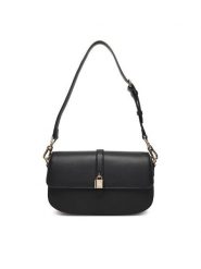 KARL LAGERFELD Torebka A3W30152 Czarny. Czarne listonoszki KARL LAGERFELD, bez wzorów, ze skóry, bez dodatków. Za 929.99 zł.