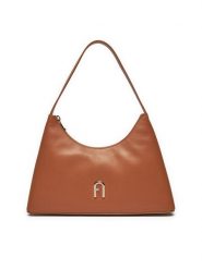 Furla Torebka Diamante WB00782 AX0733 RY000 Brązowy. Brązowe torebki klasyczne Furla, bez wzorów, ze skóry, bez dodatków. Za 1,459.00 zł.