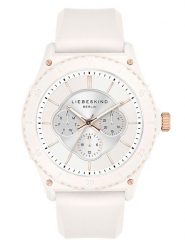 Liebeskind Zegarek kwarcowy w kolorze białym rozmiar: onesize. Białe, analogowe zegarki Liebeskind, sztuczne. Za 556.99 zł.