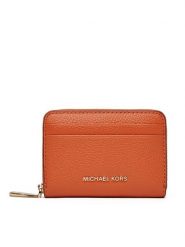 MICHAEL Michael Kors Mały Portfel Damski 32T4GJ6Z5L Pomarańczowy. Brązowe portfele MICHAEL Michael Kors, bez wzorów, ze skóry. Za 289.99 zł.