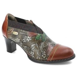 Brązowe Półbuty Laura Vita Eleganckie Obuwie Damskie Premium. Brązowe półbuty wsuwane LAURA VITA, bez wzorów, ze skóry, eleganckie, bez obcasa, na obcasie. Za 349.00 zł.