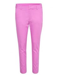 Kaffe Spodnie chino w kolorze różowym rozmiar: 42. Różowe spodnie materiałowe Kaffe, bez wzorów. Za 113.99 zł.