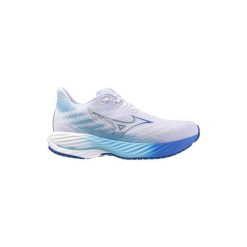 Buty do biegania damskie Mizuno Wave Rider 28. Niebieskie buty do biegania Mizuno, bez wzorów, bez zapięcia, do biegania, mizuno wave. Za 709.99 zł.