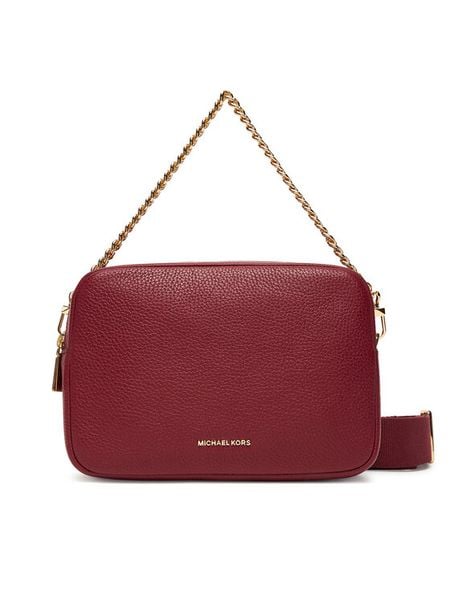 MICHAEL Michael Kors Torebka Bryant 32S5GYTC5L Bordowy. Czerwone listonoszki MICHAEL Michael Kors, bez wzorów, ze skóry, bez dodatków. Za 629.99 zł.