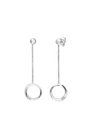 Diamant Exquis Złote kolczyki-wkrętki z diamentami rozmiar: onesize. Szare kolczyki Diamant Exquis, z diamentem, złote. Za 924.63 zł.