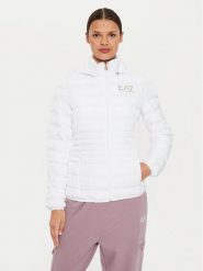 EA7 Emporio Armani Kurtka przejściowa 8NTB23 TNF8Z 0104 Biały Regular Fit. Białe kurtki EA7 Emporio Armani, xs, bez wzorów, z syntetyku, bez kaptura. Za 609.99 zł.