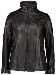 7eleven Skórzana kurtka "Mala" w kolorze czarnym rozmiar: 42. Czarne kurtki 7eleven, bez wzorów, ze skóry, bez kaptura. Za 565.99 zł.