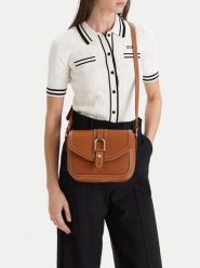 Beverly Hills Polo Club Torebka CEO-BHPC-C-014-09 Brązowy. Brązowe listonoszki Beverly Hills Polo Club, bez wzorów, z materiału, bez dodatków. Za 197.99 zł.