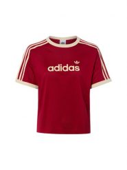 Adidas Originals Koszulka - Kobiety czerwony|wielokolorowy, M. Czerwone t-shirty sportowe adidas Originals, m, bez wzorów, z syntetyku, bez ramiączek, na fitness i siłownię. Za 199.95 zł.