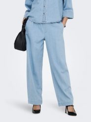 ONLY Dżinsy - Comfort fit - w kolorze błękitnym rozmiar: XS/L32. Niebieskie jeansy ONLY, l, bez wzorów, z bawełny, z podwyższonym stanem. Za 88.23 zł.