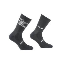 Skarpety rowerowe NORTHWAVE Bad Choices Sock czarny. Czarne skarpetki Northwave, bez wzorów. Za 45.00 zł.