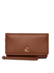 Coccinelle Torebka SSL Coccinelle C-Me E5 SSL 19 03 01 Brązowy. Brązowe kopertówki Coccinelle, bez wzorów, ze skóry, bez dodatków. Za 489.99 zł.