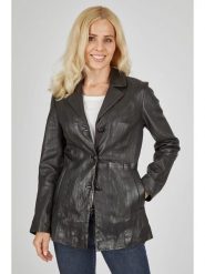 7eleven Skórzana kurtka w kolorze czarnym rozmiar: 44. Czarne kurtki 7eleven, bez wzorów, ze skóry, bez kaptura. Za 543.99 zł.