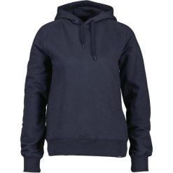 Bluza damska z kapturem Didriksons Ven. Niebieskie bluzy Didriksons, s, bez wzorów, z bawełny, eleganckie, bez ramiączek, z kapturem. Za 327.50 zł.