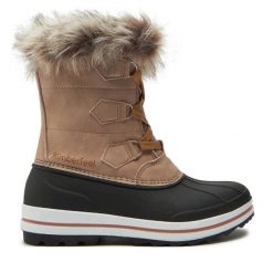 Śniegowce Kimberfeel. Brązowe śniegowce Kimberfeel, bez wzorów, bez zapięcia. Za 429.99 zł.
