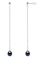 Mitzuko Złote kolczyki z perłami rozmiar: onesize. Niebieskie kolczyki Mitzuko, z perłą, złote. Za 739.99 zł.