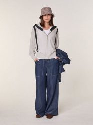 Rodier Wełniany kardigan w kolorze kremowym rozmiar: S. Brązowe swetry Rodier, s, bez wzorów, z wełny, bez ramiączek. Za 295.99 zł.