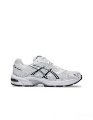 Buty Sneakersowe Asics Gel-1130 Dorosłych. Białe buty do biegania ASICS, bez wzorów, z materiału, bez zapięcia, do biegania. Za 399.99 zł.
