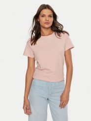 Guess T-Shirt W4BI13 KCJI0 Różowy Regular Fit. Czerwone t-shirty Guess, m, z aplikacjami, z bawełny, bez kołnierzyka, bez ramiączek. Za 129.99 zł.