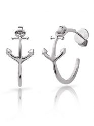 Paul Hewitt Kolczyki-półkreole rozmiar: onesize. Szare kolczyki paul hewitt, ze stali. Za 135.17 zł.