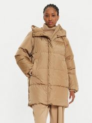 Weekend Max Mara Kurtka puchowa Newbembo 2425496042 Beżowy Relaxed Fit. Brązowe kurtki Weekend Max Mara, bez wzorów, z puchu, bez kaptura. Za 1,919.00 zł.