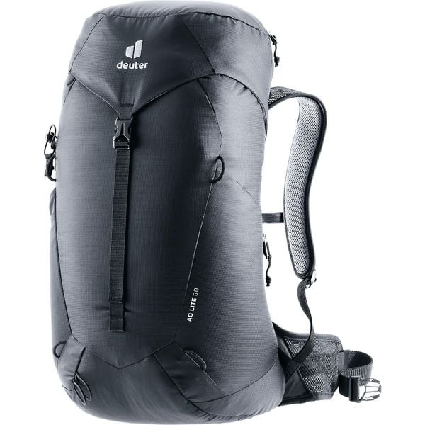 Plecak turystyczny Deuter AC Lite 30 - black. Czarne plecaki Deuter, bez wzorów, bez dodatków. Za 447.48 zł.
