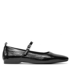 Baleriny Vagabond Shoemakers. Czarne baleriny Vagabond Shoemakers, bez wzorów, bez obcasa, bez zapięcia. Za 479.99 zł.