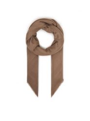Elisabetta Franchi Szal SC-14F-61E2-229 Beżowy. Brązowe szaliki i kominy Elisabetta Franchi, bez wzorów, z wiskozy. Za 559.99 zł.