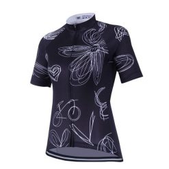 Koszulka rowerowa damska madani. Czarne t-shirty sportowe MADANI, s, bez wzorów, z materiału, bez ramiączek, na fitness i siłownię. Za 49.00 zł.