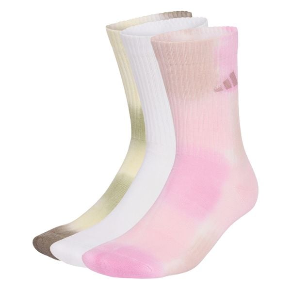 Skarpety Tie-Dye 3 Pairs. Białe skarpetki adidas, bez wzorów, z bawełny. Za 99.95 zł.