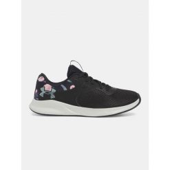 Buty treningowe damskie Under Armour Charged Aurora 2+hydrometallic warm. Czarne buty treningowe Under Armour, bez wzorów, bez zapięcia, na fitness i siłownię. Za 209.99 zł.