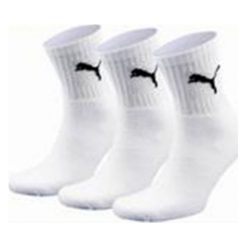 Skarpety Sportowe Puma 231011001 Biały (3 pcs). Białe skarpetki Puma, bez wzorów. Za 78.00 zł.