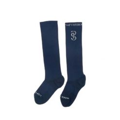 Skarpetki PS of Sweden Natasha. Niebieskie skarpetki PS OF SWEDEN, bez wzorów. Za 179.50 zł.