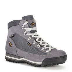 Buty trekkingowe damskie AKU Ultra Light Micro GTX. Szare buty trekkingowe Aku, bez zapięcia. Za 705.42 zł.