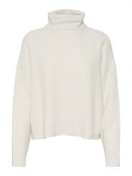 Vero Moda Golf w kolorze białym rozmiar: XL. Białe swetry Vero Moda, xl, bez wzorów, z bawełny, bez ramiączek. Za 70.24 zł.
