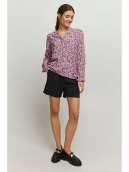 B.young Bluzka w kolorze fioletowym rozmiar: 42. Różowe bluzki b.young, s, bez wzorów, z wiskozy, klasyczne, bez kołnierzyka, bez ramiączek. Za 88.43 zł.