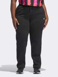 Adidas Spodnie dresowe w kolorze czarnym rozmiar: 4X. Czarne spodnie dresowe adidas, bez wzorów, z dresówki. Za 119.12 zł.