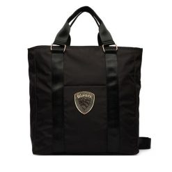 Torebka Blauer. Czarne torebki klasyczne Blauer, bez wzorów, klasyczne, bez dodatków. Za 379.99 zł.