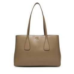 Torebka Calvin Klein. Brązowe torebki klasyczne Calvin Klein, bez wzorów, klasyczne, bez dodatków. Za 649.99 zł.