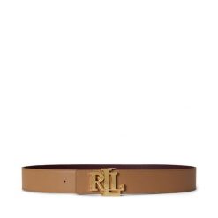 Pasek LAUREN RALPH LAUREN. Czerwone paski Lauren Ralph Lauren, bez wzorów. Za 549.99 zł.