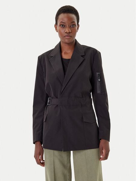 G-Star Raw Marynarka D26946-D909 Czarny Regular Fit. Czarne marynarki i żakiety G-Star Raw, m, bez wzorów, z syntetyku, retro, bez ramiączek. Za 699.99 zł.