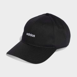 Czapka z daszkiem ADIDAS. Czarne czapki z daszkiem adidas, bez wzorów, klasyczne. Za 52.49 zł.