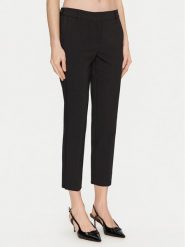 Marella Chinosy Miele 2513131021 Czarny Slim Fit. Czarne chinosy Marella, bez wzorów, z bawełny. Za 519.99 zł.