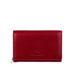Czerwony damski portfel skórzany Canaletto z RFID – elegancja, funkcjonalność i bezpieczeństwo PD1225Cs165 GR RFID. Czerwone portfele bez wzorów, ze skóry. Za 170.00 zł.