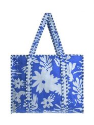 BLE Shopper bag w kolorze niebieskim - 45 x 37 x 20 cm rozmiar: onesize. Niebieskie shopper bag BLE, bez wzorów, z materiału, na ramię, bez dodatków. Za 56.45 zł.