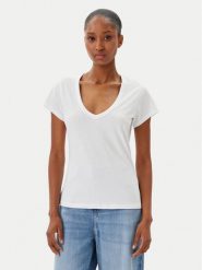 BOSS T-Shirt C_Eslane_4 50540432 Biały Slim Fit. Białe t-shirty Boss, s, bez wzorów, z bawełny, bez kołnierzyka, bez ramiączek. Za 159.99 zł.