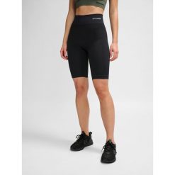 Szorty damskie Hummel hmlclea cycling. Czarne szorty sportowe Hummel, bez wzorów, na fitness i siłownię. Za 135.50 zł.
