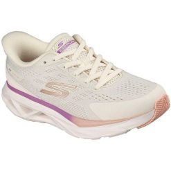 Buty sportowe damskie Skechers Glide step Vortex. Brązowe buty treningowe Skechers, bez wzorów, bez zapięcia, na fitness i siłownię. Za 490.00 zł.