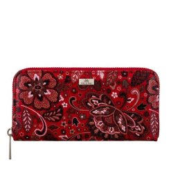 Czerwony Portfel Damski Skórzany BajuBaj – Kolorowa Elegancja i Praktyczny Styl w Jednym PD090s167. Czerwone portfele bez wzorów, ze skóry. Za 170.00 zł.